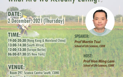 (Event Recap) Agrobiotechnology Talk Series (14) Pollution in Agricultural Fields: What Are We Actually Eating? (2 December 2021)